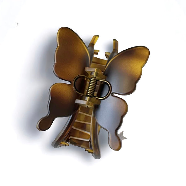 Butterfly Brown Claw Clip #2024C10087