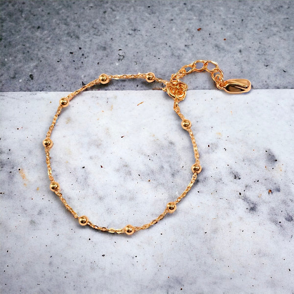 Silver Vintage Gold Bracelet #2024YS0015