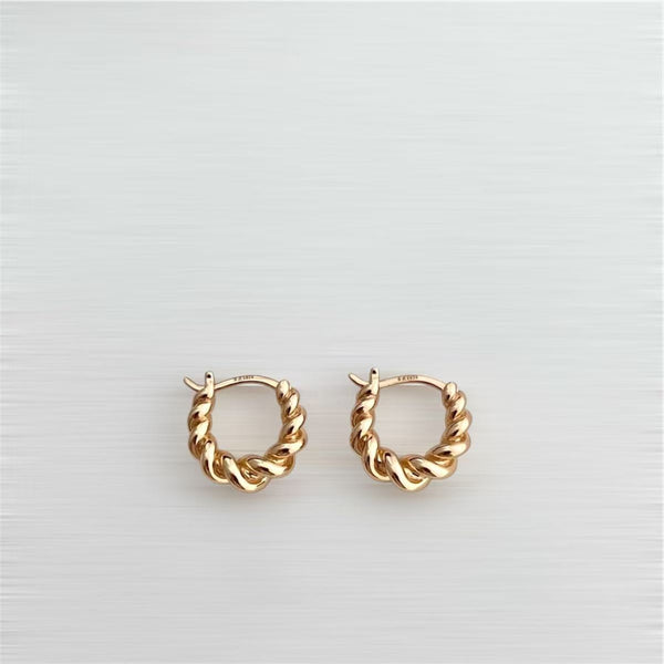 Wave Earring Clasp  #10105E2502